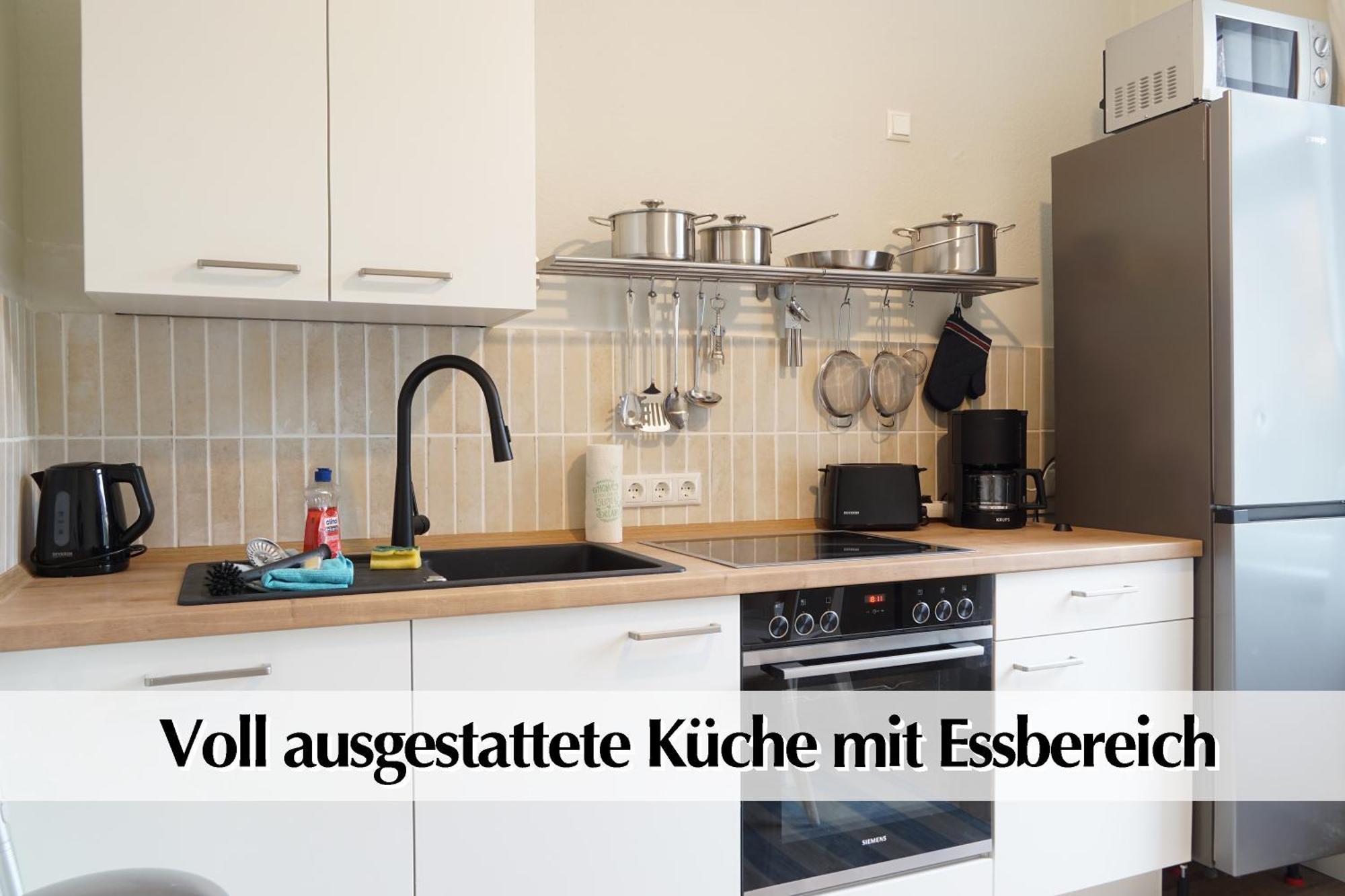 Grossraum-Apartments Mit 2Sz, Wz, Kueche, Smart-Tv, Parken, Etc Ерфурт Екстер'єр фото
