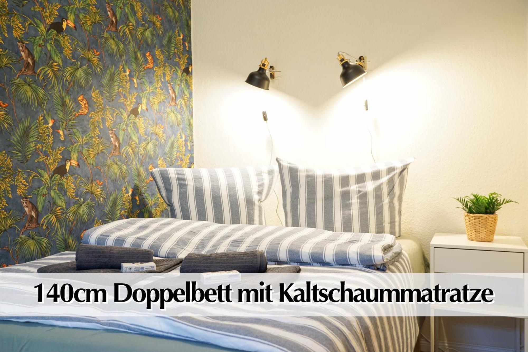 Grossraum-Apartments Mit 2Sz, Wz, Kueche, Smart-Tv, Parken, Etc Ерфурт Екстер'єр фото